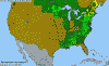 National distribution map