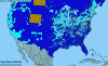 National distribution map