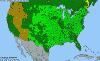 National distribution map