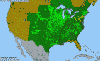 National distribution map
