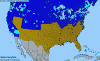 National distribution map