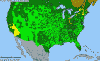 National distribution map