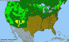 National distribution map