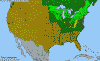 National distribution map