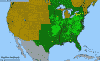 National distribution map