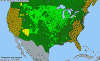 National distribution map