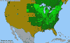 National distribution map