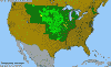 National distribution map