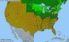 National distribution map
