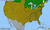 National distribution map