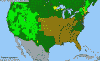 National distribution map