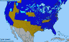 National distribution map