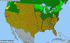National distribution map
