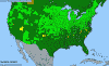 National distribution map