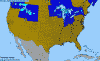 National distribution map