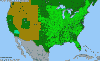 National distribution map