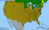 National distribution map