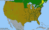National distribution map