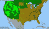 National distribution map