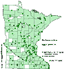 Minnesota county distribution map