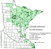 Minnesota county distribution map