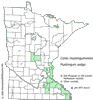 Minnesota county distribution map