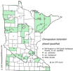 Minnesota county distribution map