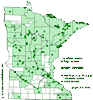 Minnesota county distribution map