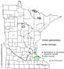Minnesota county distribution map