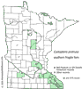 Minnesota county distribution map