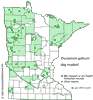 Minnesota county distribution map
