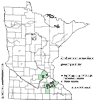 Minnesota county distribution map