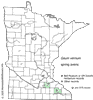 Minnesota county distribution map