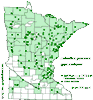 Minnesota county distribution map