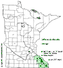 Minnesota county distribution map