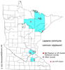 Minnesota county distribution map