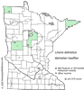 Minnesota county distribution map