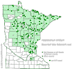 Minnesota county distribution map