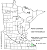 Minnesota county distribution map