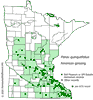 Minnesota county distribution map