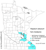 Minnesota county distribution map