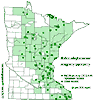 Minnesota county distribution map