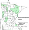 Minnesota county distribution map