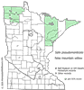 Minnesota county distribution map