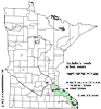 Minnesota county distribution map