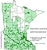 Minnesota county distribution map
