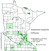 Minnesota county distribution map