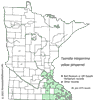 Minnesota county distribution map