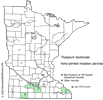 Minnesota county distribution map