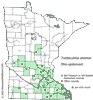 Minnesota county distribution map